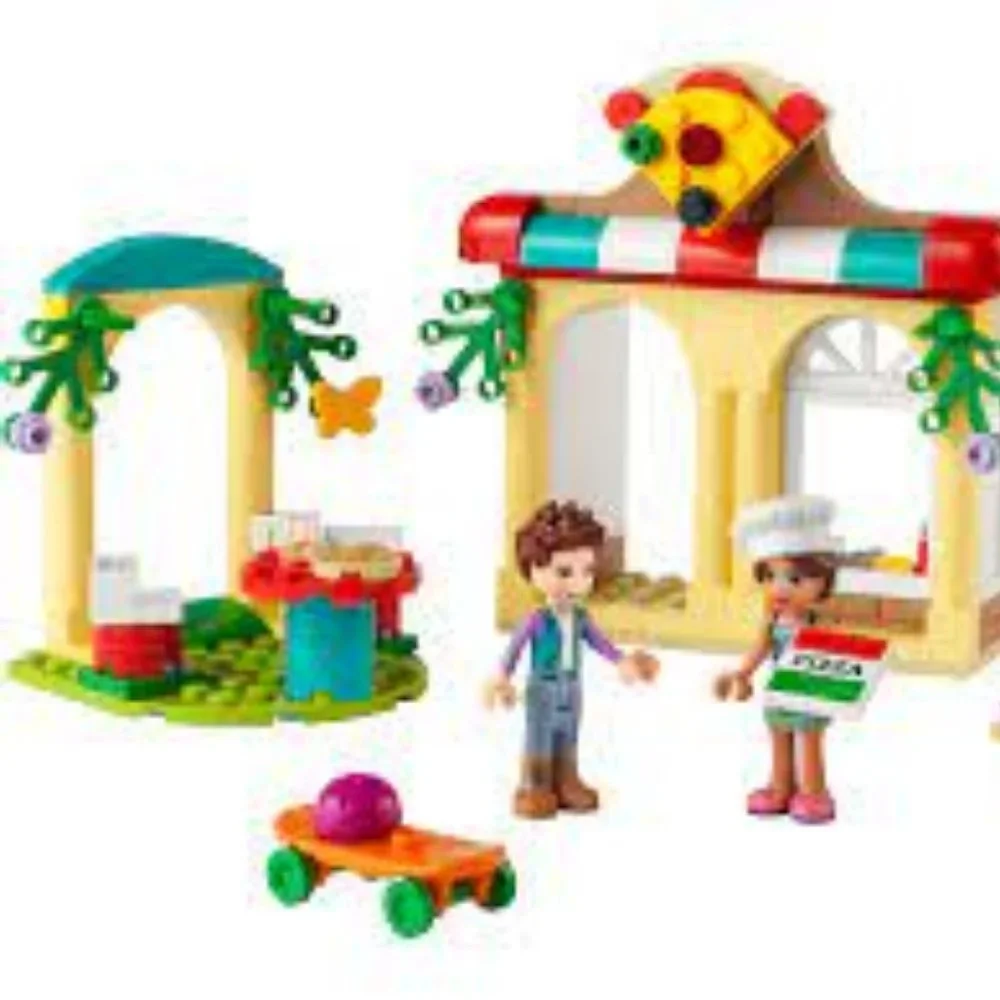 NWT LEGO FRIENDS HEARTLAKE CITY PIZZERIA 41705 144 PIECES AGES 5+ - Picture 2 of 9